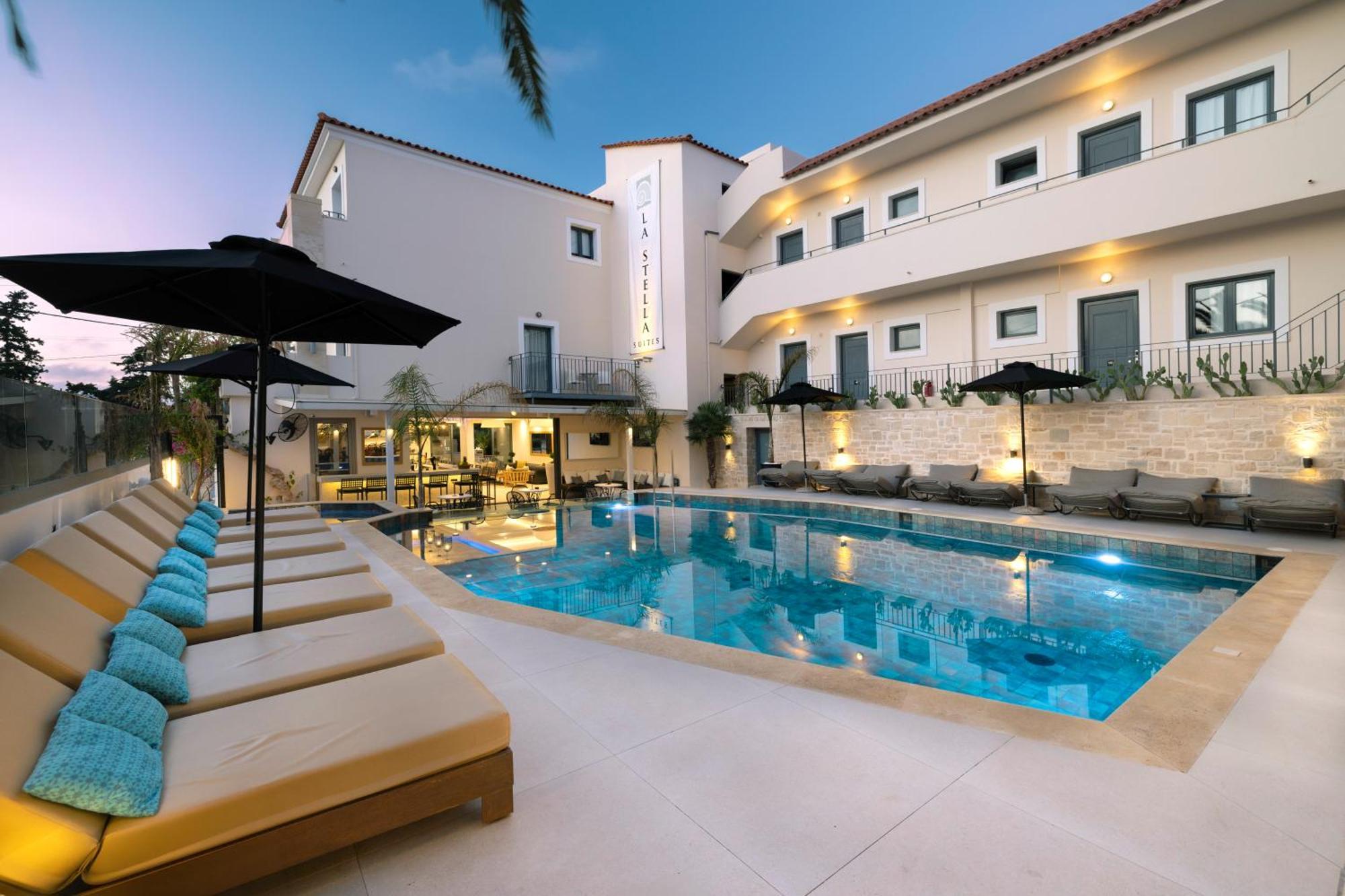 La Stella Suites Platanias Esterno foto